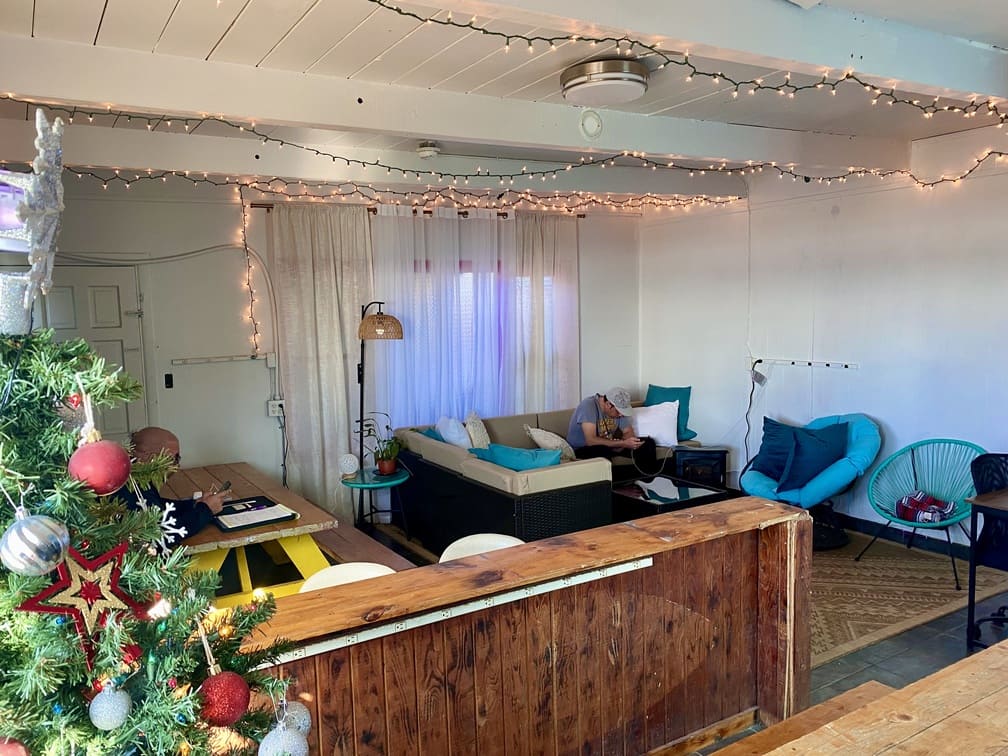 Co-Working Space at the Beach Bungalow