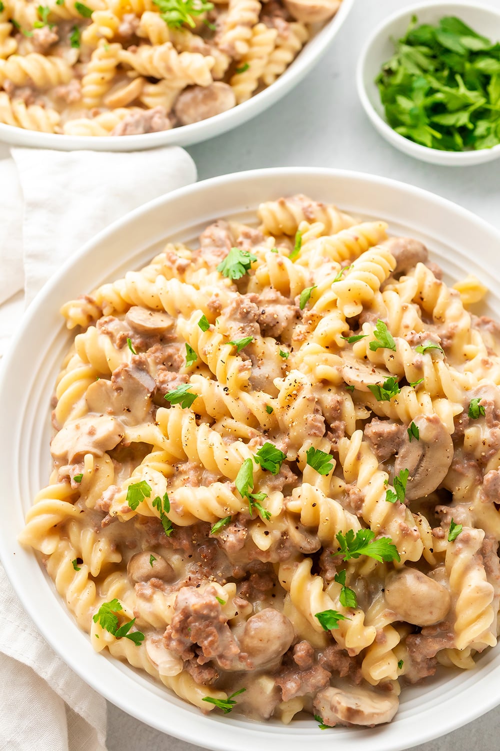 Classic Comfort Beef Stroganoff Pasta