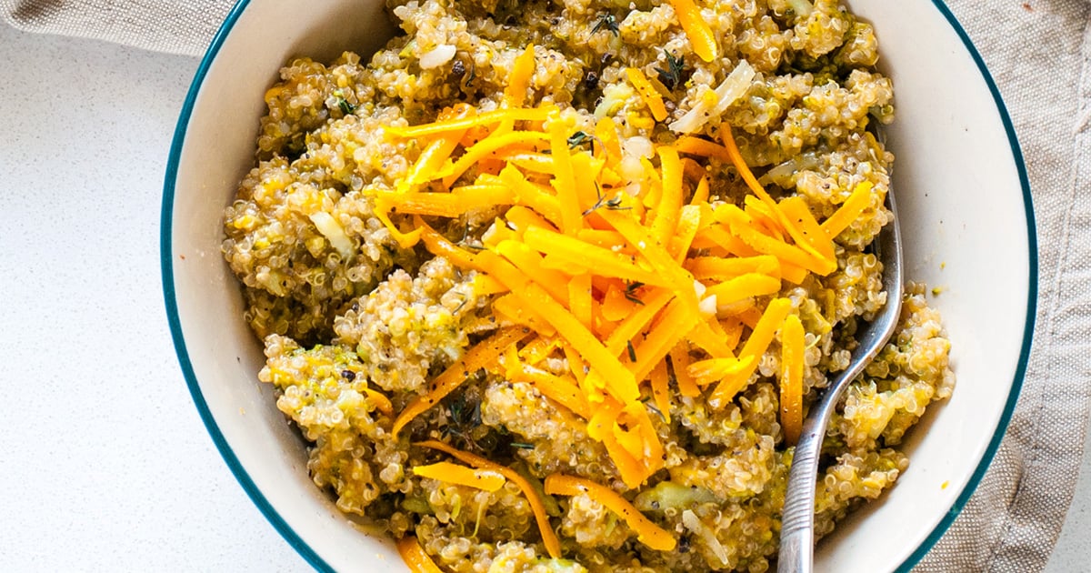 Instant Pot Quinoa With Broccoli And Cheese