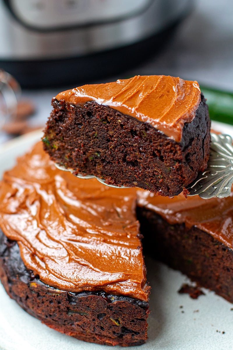 Chocolate Zucchini Cake In The Instant Pot