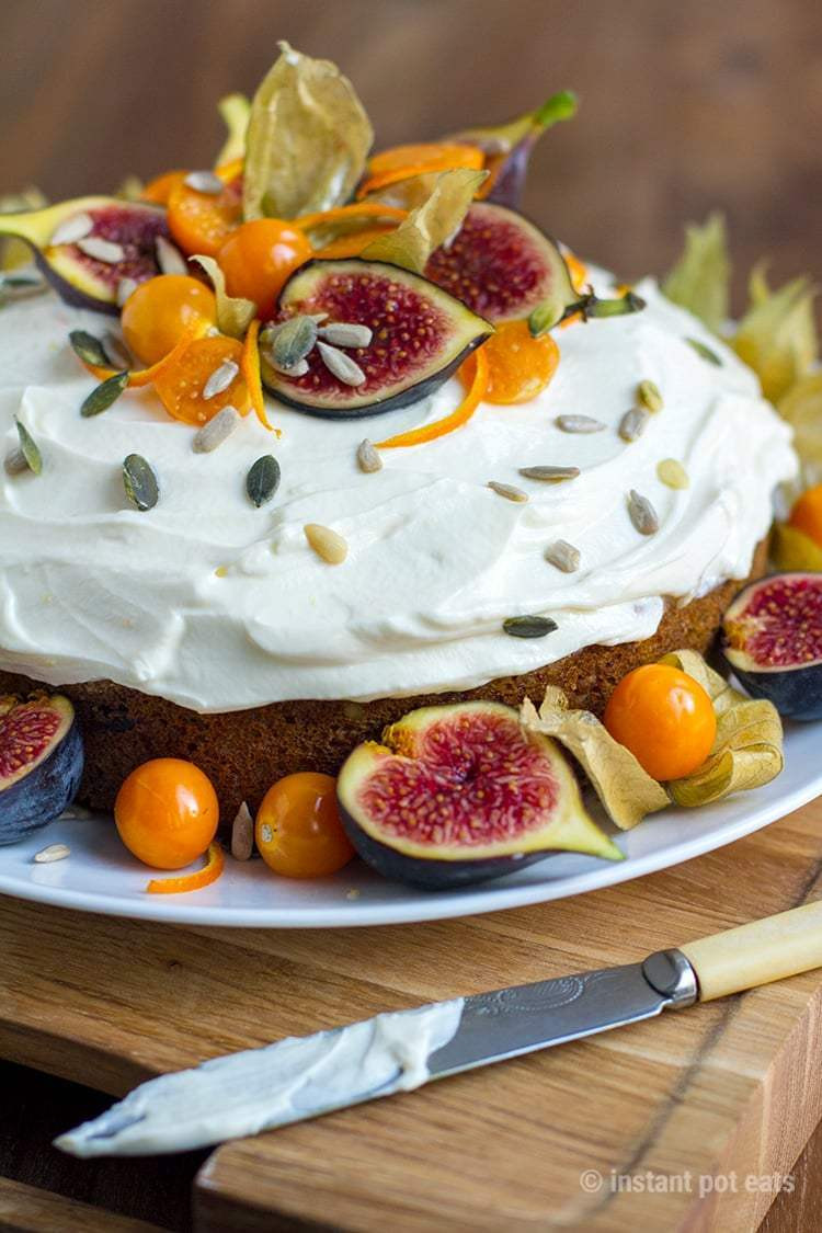 INSTANT POT CARROT CAKE