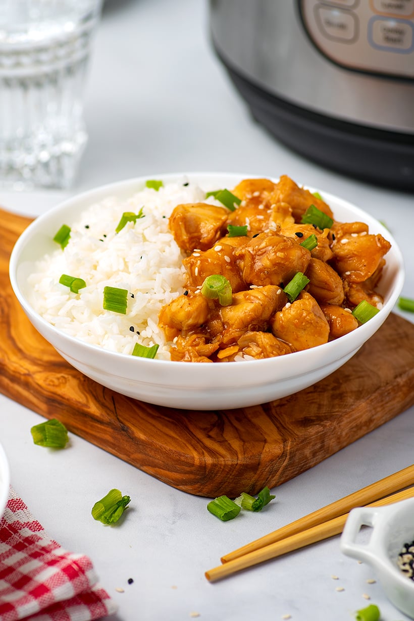 Instant Pot Orange Chicken Step-By-Step