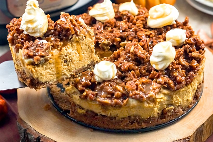 Pecan Pumpkin Cheesecake