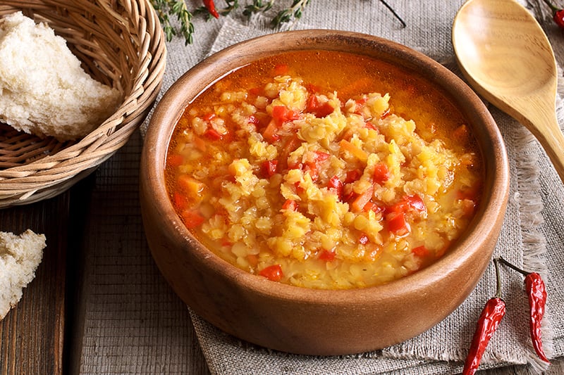 Instant Pot Lentil Soup