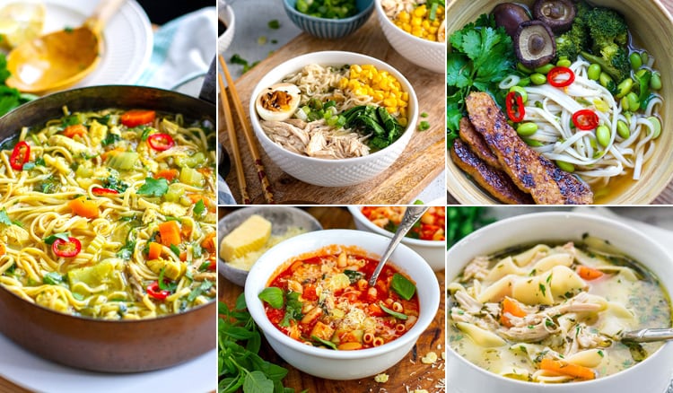12 Bowls Of Warm & Cozy Noodle Soups