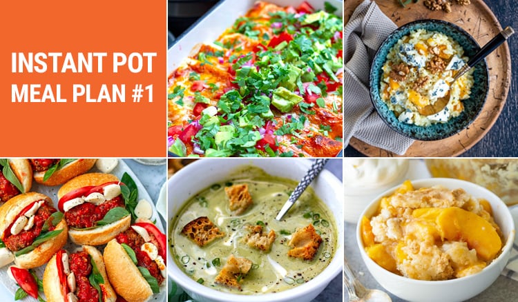 Instant Pot Meal Plan #1