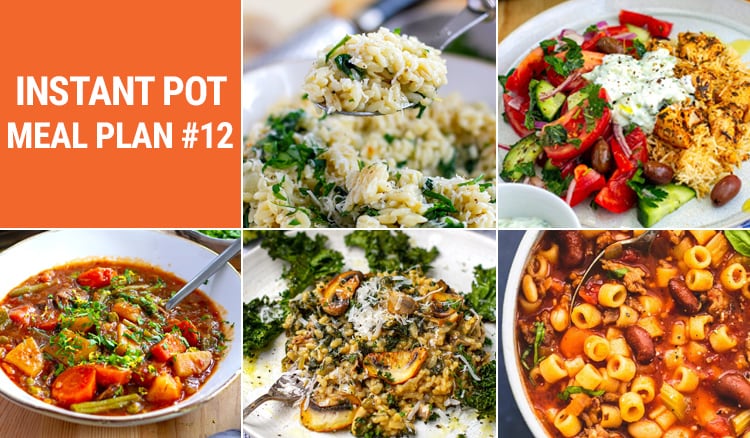 Instant Pot Mediterranean Diet Meal Plan #12 