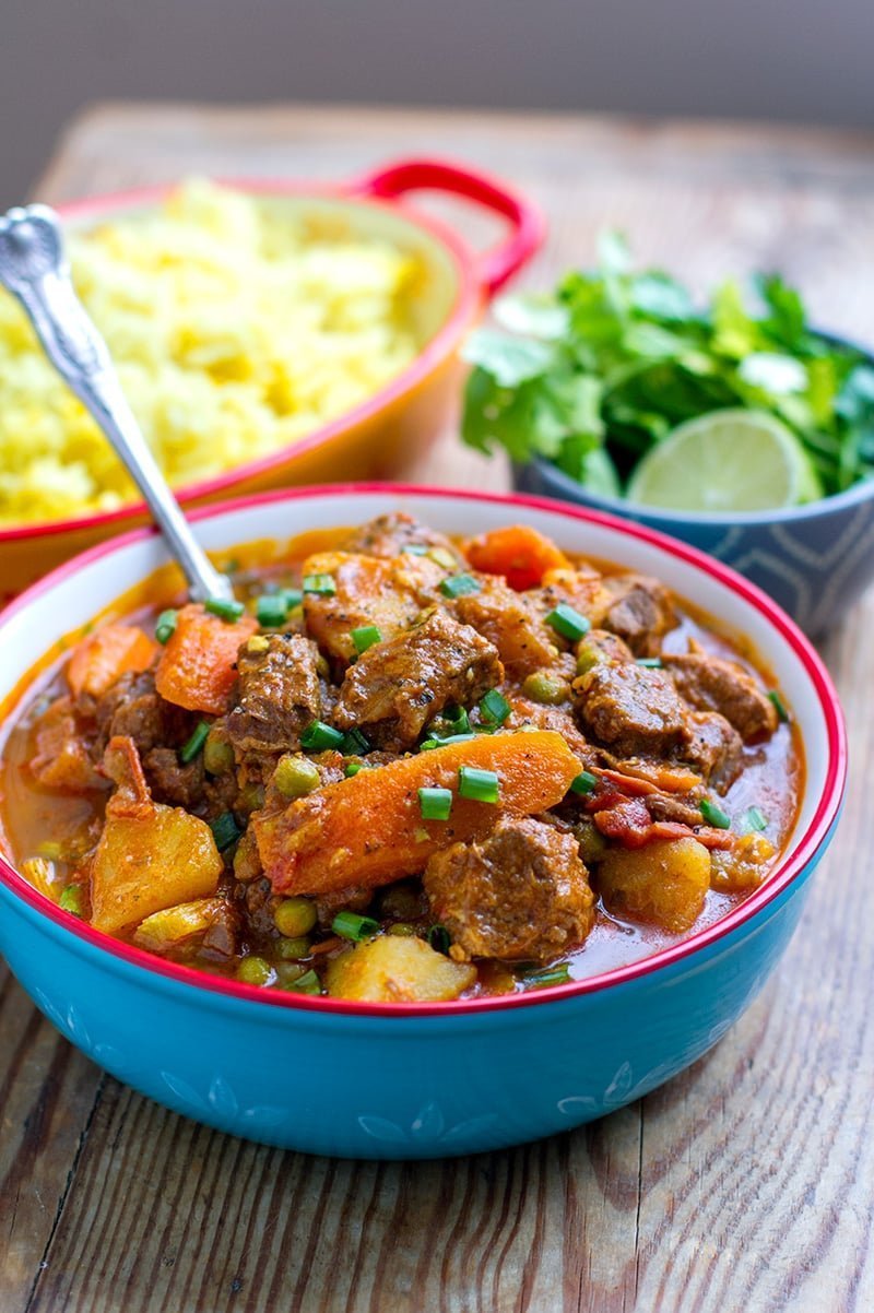 Lamb Stew With Carrots & Potatoes