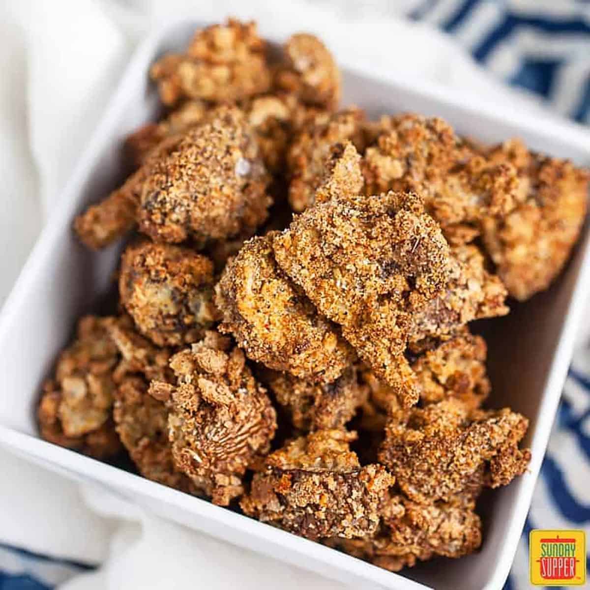 Air Fryer Mushrooms