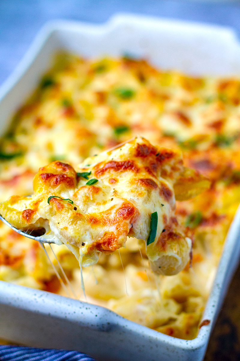 Instant Pot Pumpkin Pasta Bake