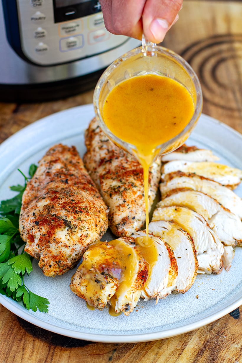 Instant Pot Chicken Breasts & Gravy