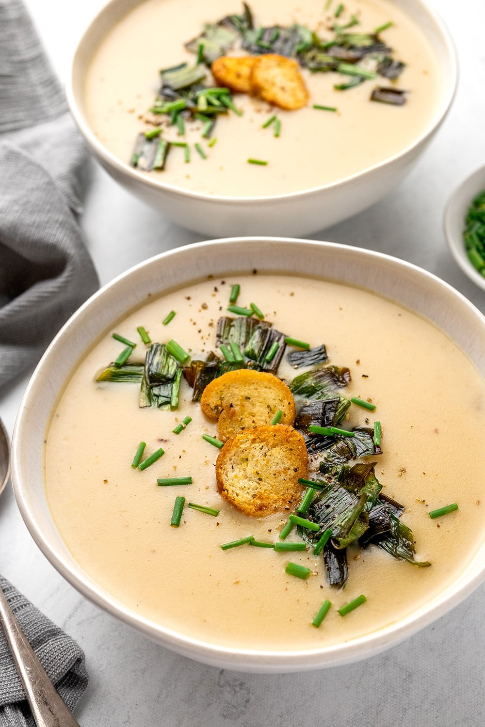 POTATO LEEK SOUP