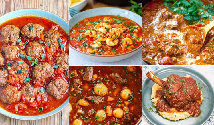 INSTANT POT RECIPES USING TINNED OR CANNED TOMATOES