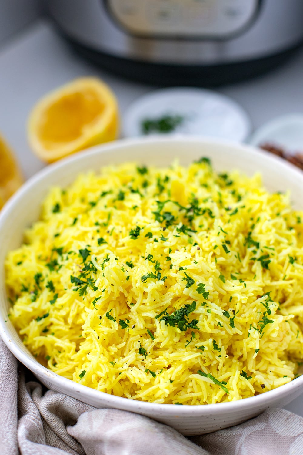 Instant Pot Greek Lemon Rice