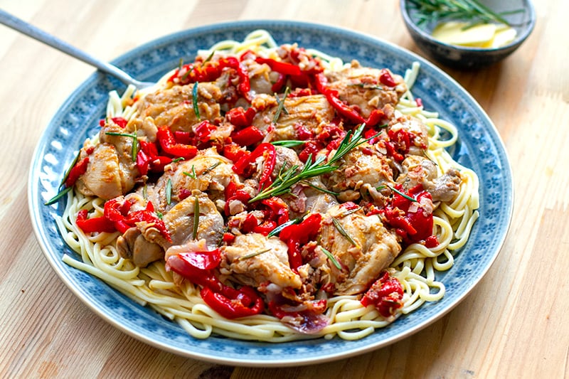 Instant Pot Chicken Scarpariello