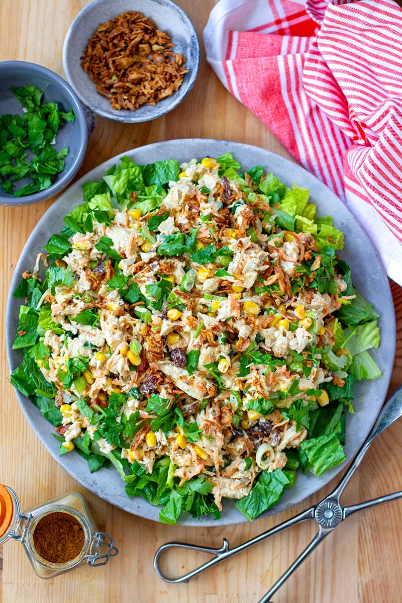 Tasty Curry Chicken Salad