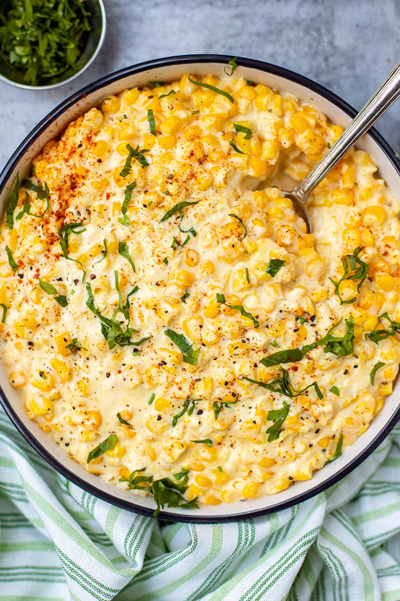 Instant Pot Creamed Corn