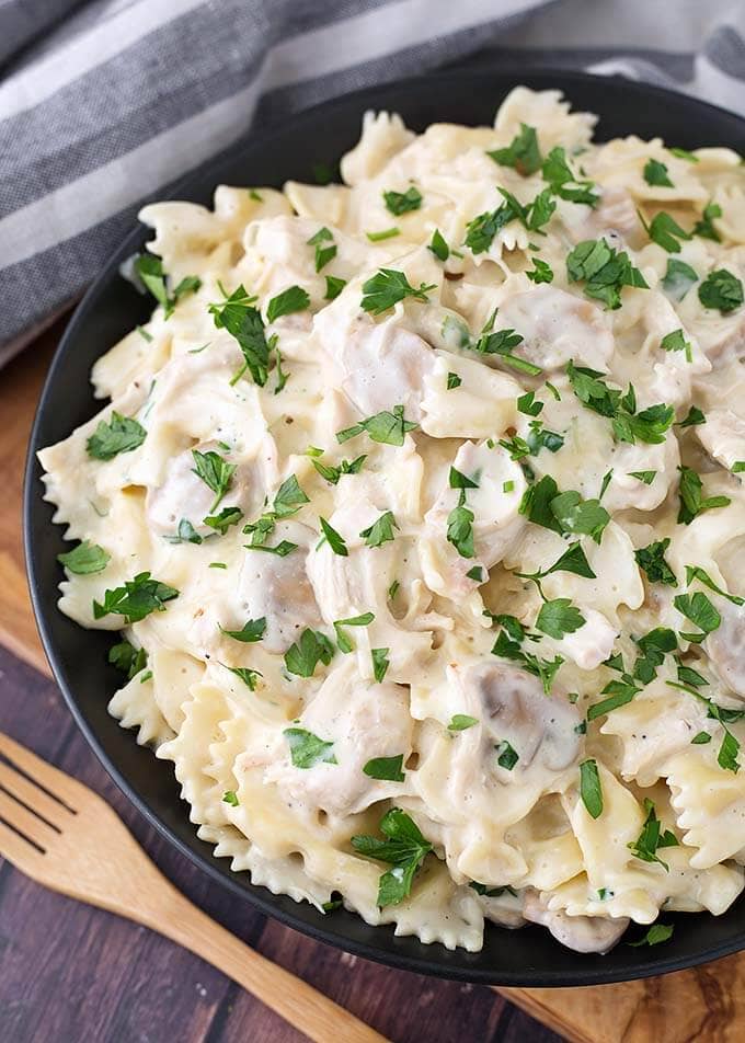 Instant Pot Leftover Turkey Pasta