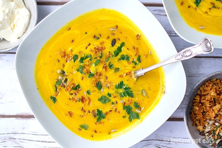 Creamy Butternut Squash Soup (Vegan-Friendly)