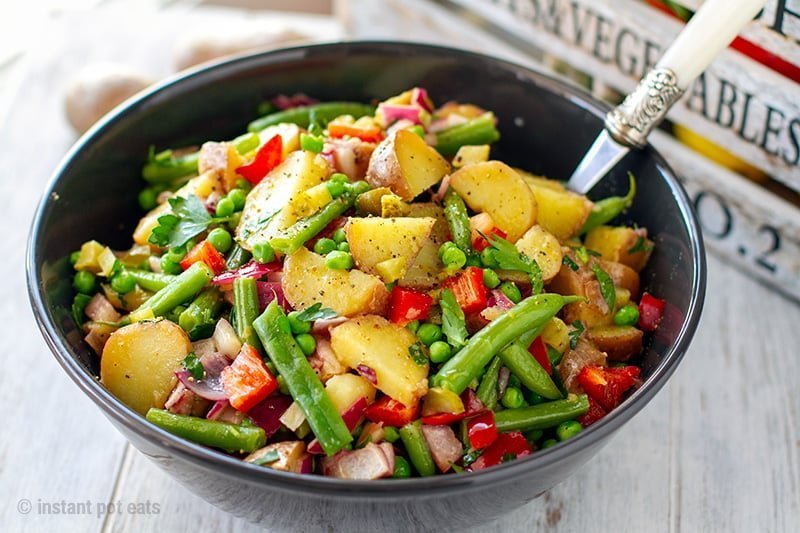 INSTANT POT POTATO SALAD WITH TANGY VINAIGRETTE