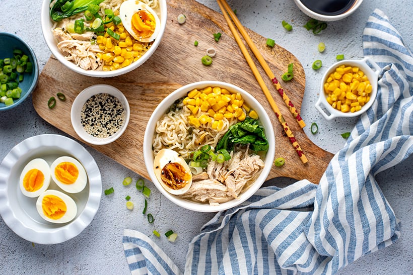 Turn Ramen Noodles Into A Nutritious Lunch