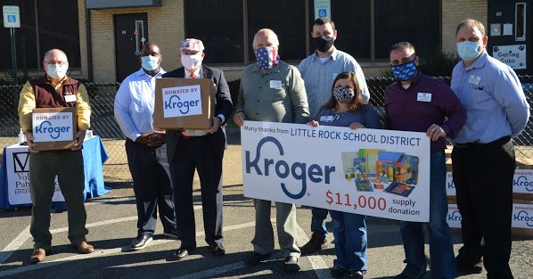 Photo of Kroger management.
