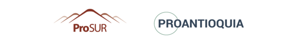 ProSUR y Proantioquia logotipos