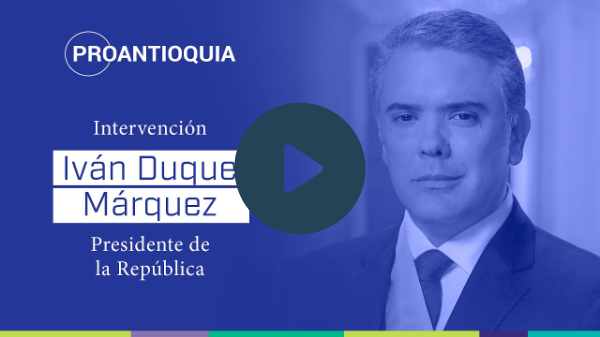 Palabras Presidente de Colombia Iván Duque