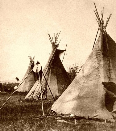 Nez Perce Camp 1871