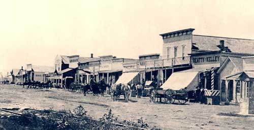 Dodge City around 1875