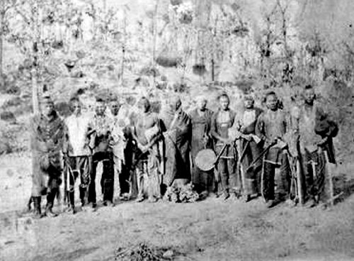 Osage Chiefs in Indian Territory (Oklahoma)