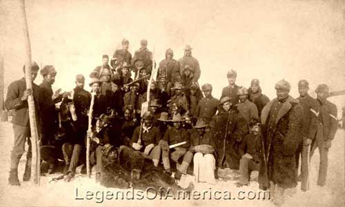 Buffalo Soldiers in 1890