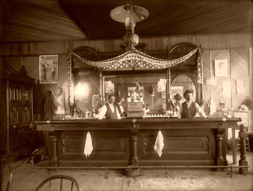 Meeker Colorado Saloon 1899