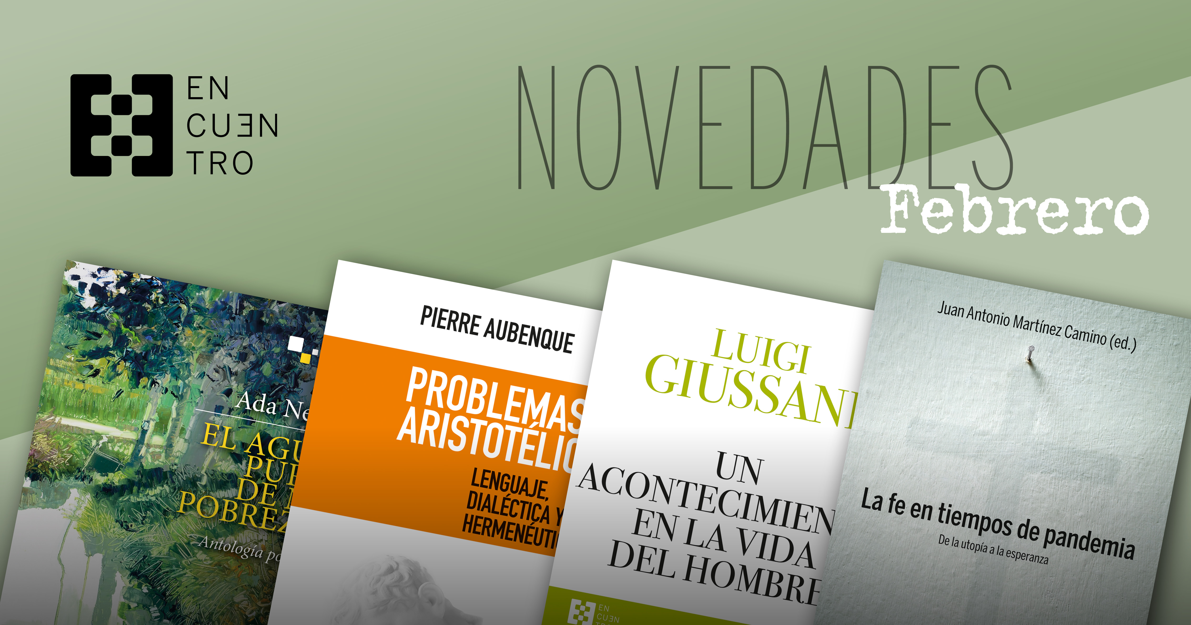 Ediciones Encuentro, novedades febrero 2021