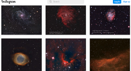 image of the Running Man Nebula, Orion.