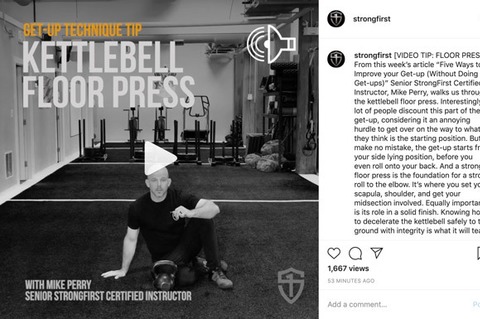 Video Tip Floor Press