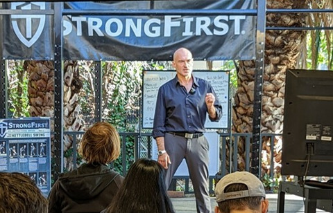 Pavel teaching at the Strong Endurance™ seminar