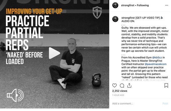 StrongFirst Video Tip