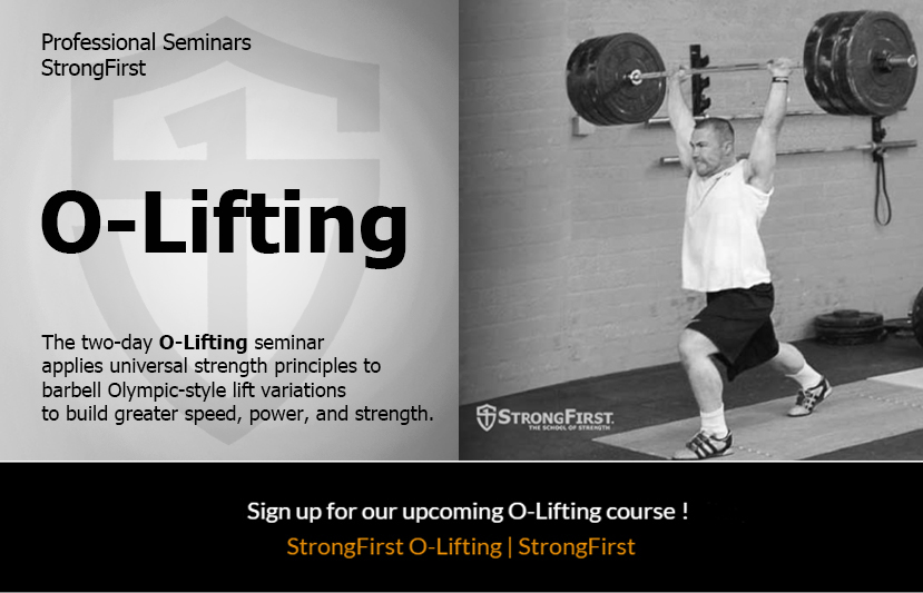 StrongFirst O-Lifting seminar