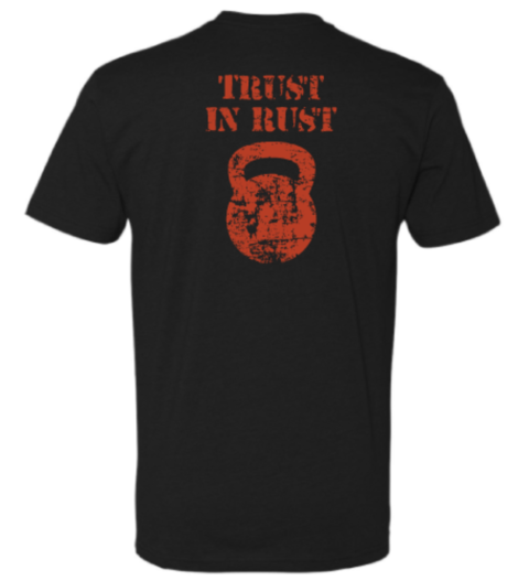 Trust in rust t-shirt 