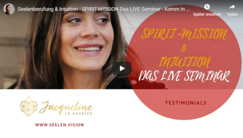 Videotipp Jacqueline Le Saunier Seelenberufung