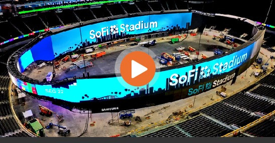 SoFi Stadium Video Board
