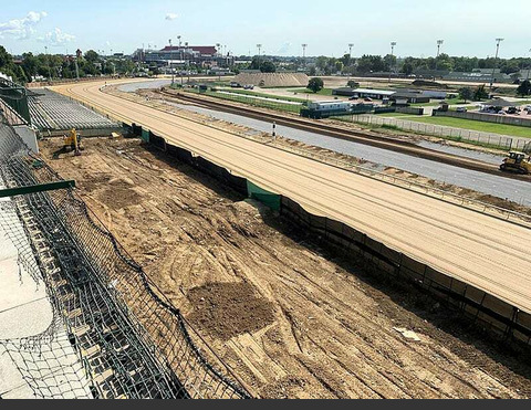 Churchill Downs renovation project update Sept 2021