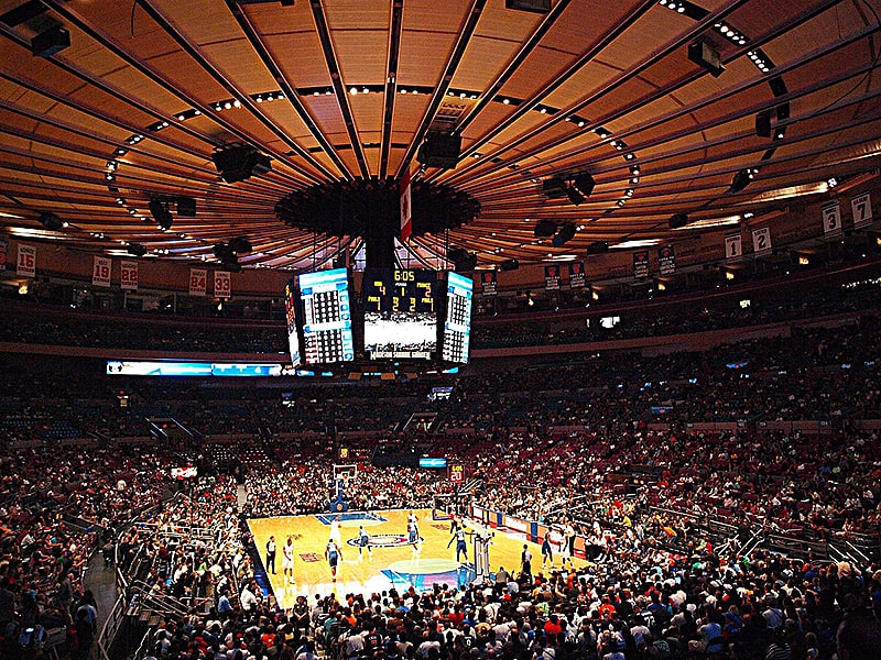 Madison Square Garden and the Penn Station