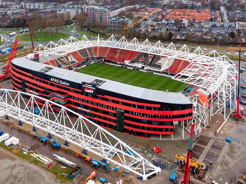 AZ Alkmaar roof update March 2021