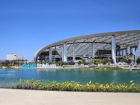 SoFi stadium and recycled water usage