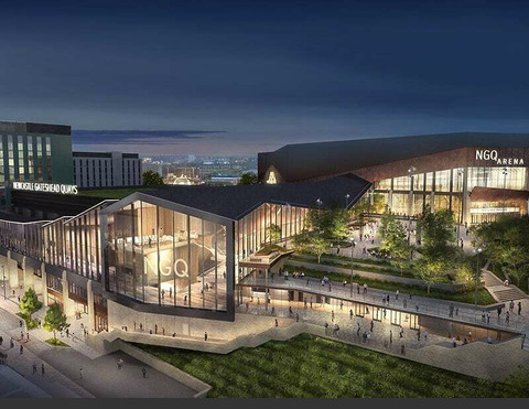 Gateshead arena denied funding