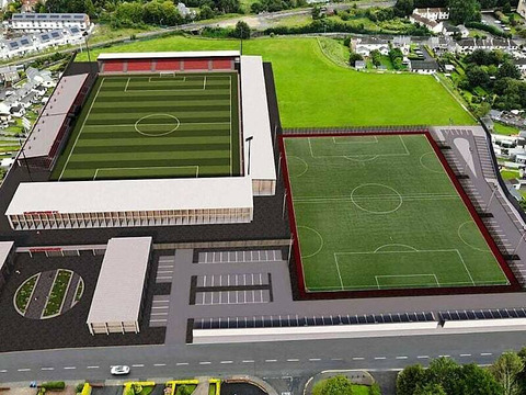Ireland Sligo Rovers FC The Showgrounds development