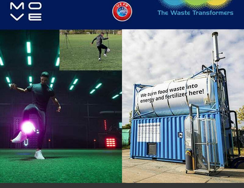 UEFA partners with two start ups