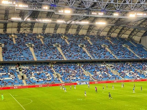 Poland Lech Poznan with fans
